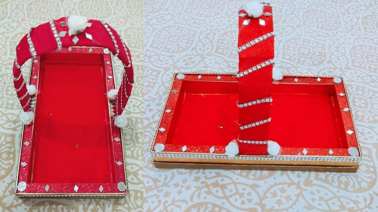 Wedding Tray Making # Use of Sweet Box #DIY