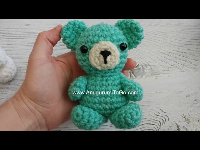 Crochet Your Own Mini Bear Part 5 Assembly