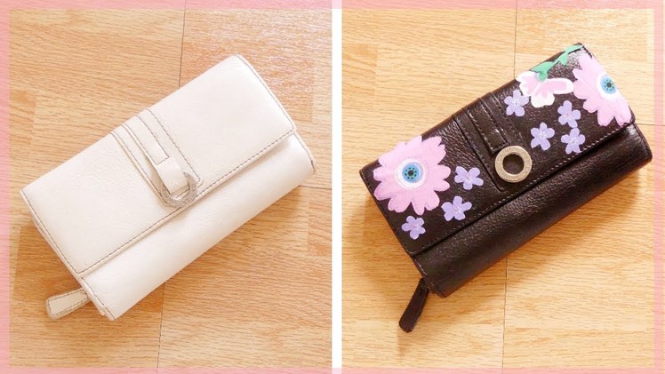 How to Give Your Old and Dirty Leather Wallet.Purse a New Look