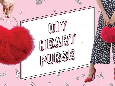 How To Make A Red Heart Clutch - Les Petits Joueurs