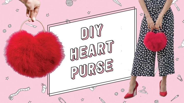 How To Make A Red Heart Clutch - Les Petits Joueurs