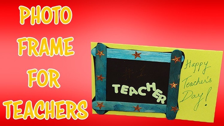 Popsicle Stick Photo Frame | Teachers Day Gift Ideas | Looke Art and Craft