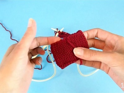 Five ways to join stitches for knitting in the round
