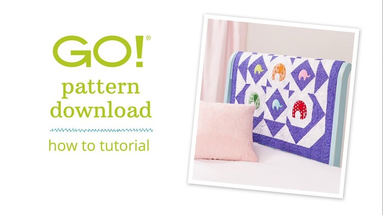 How to Download Quilt Patterns on AccuQuilt.com