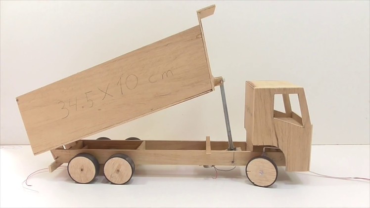 How to make a dump truck at home