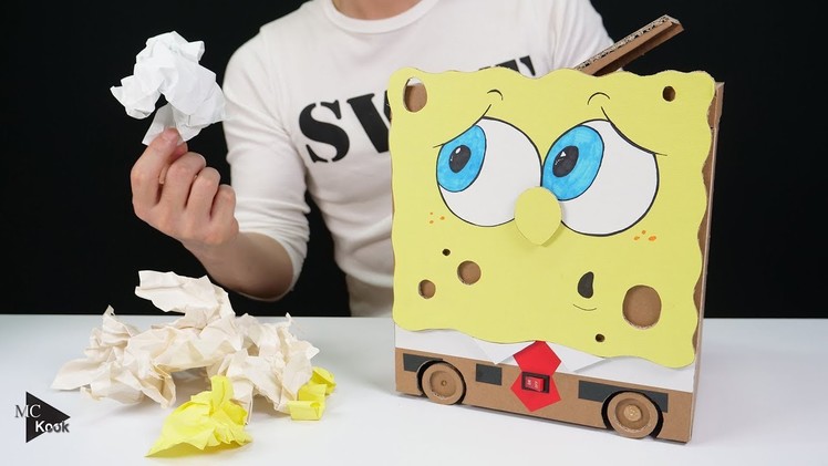 How to Make Amazing RC Trash Can - Spongebob
