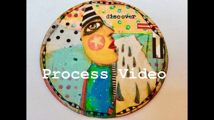 How to Make Artist Trading Coins - Process Video