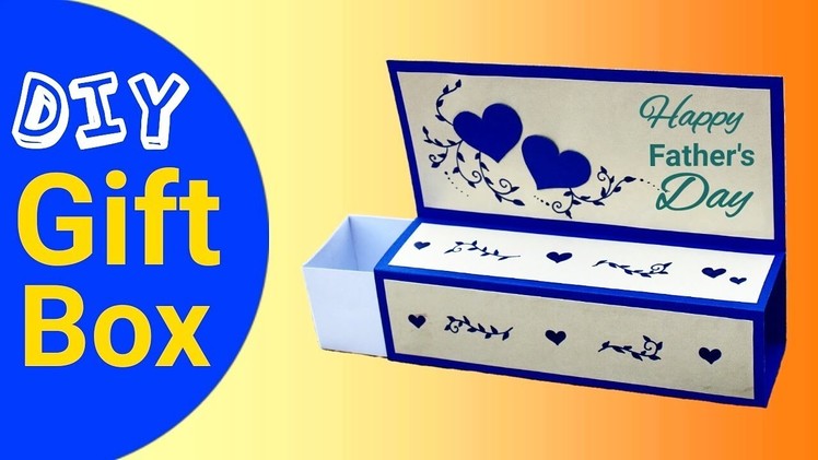 How to make : Gift Box in a Card | Handmade Birthday Card | Friendship day card
