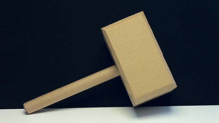How to Make Thor's Hammer from Cardboard