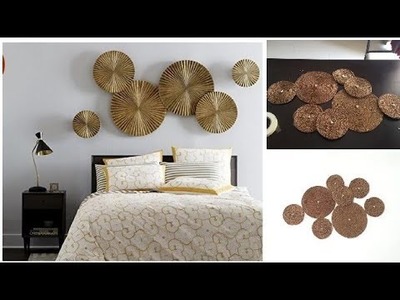 HOW TO MAKE WALL ART USING WASTE MATERIAL(हिंदी) || Easy Statement wall DIY || Best of waste