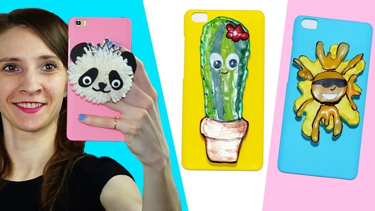 3 Awesome DIY Phone Case Ideas | DIY phone case | How to make a phone case