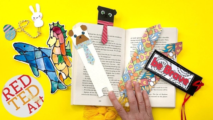 5 Creative Bookmark IDEAS - BEST OF Bookmark DIYs - DIY School Supplies