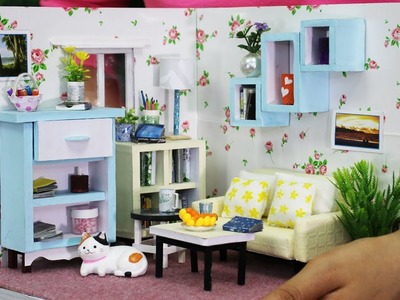DIY Miniature Doll House Living Room Designs