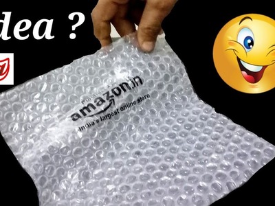 DIY | Recycle waste Bubble wrap at home | Home decorating craft ideas