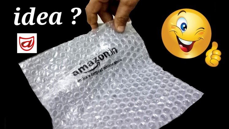 DIY | Recycle waste Bubble wrap at home | Home decorating craft ideas