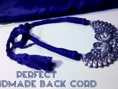 Handmade cotton thread dori for necklace|| Necklace back rope || periwinkle TV