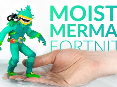 Moisty Merman (Fortnite Battle Royale) – Polymer Clay Tutorial