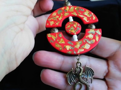 Polymer Clay "Ancient Chinese Artefact" (Hanging Ornament) Tutorial