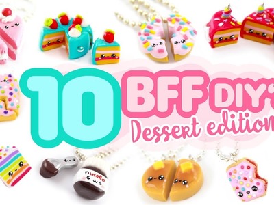 10 Dessert BFF DIY’s! - Polymer Clay Compilation!