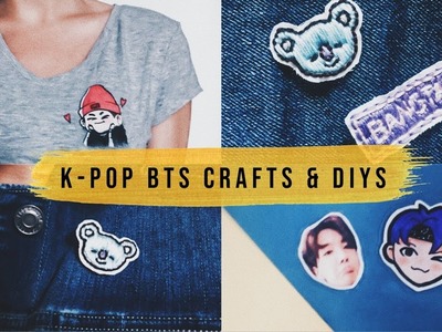3 BTS inspired Crafts & DIYs to make on rainy days. ????️????