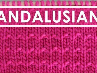 ANDALUSIAN Knit Stitch Pattern