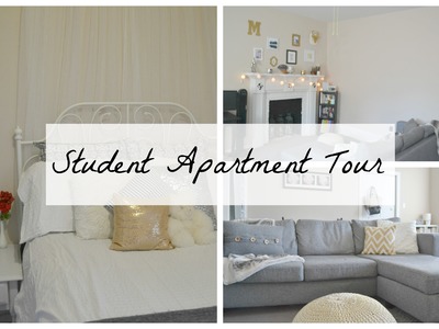 BUDGET STUDENT APARTMENT TOUR + [Tips on Student Housing] | Mackenzie Mykael