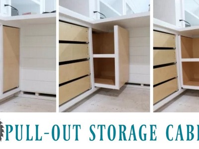 Building a Pull Out Storage Cabinet