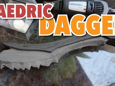 Building A Skyrim Weapon Out of EVA Foam | Daedric Dagger Build, #3