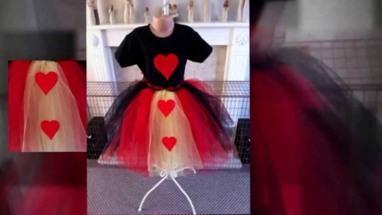 Custom Made Queen Of Hearts Inspired Tutu Outfit.
