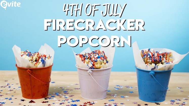 DIY Firecracker Popcorn for 4th of July ???????? | Evite Recipes