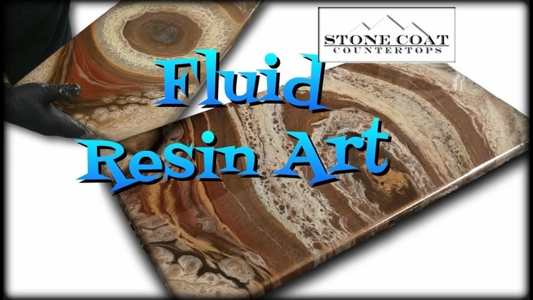 Fluid Resin Art step by step