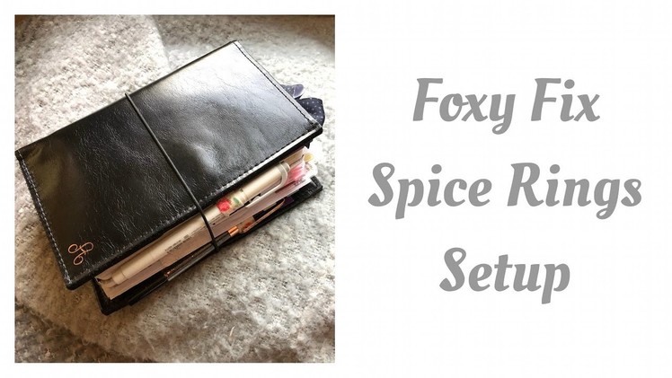 Foxy Fix Rings Setup | Planner Tour