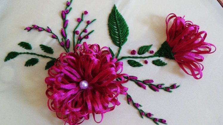 Hand Embroidery: Trim embroidery