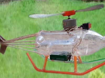How to make an Electric helicopter motor-Very Simple hand made