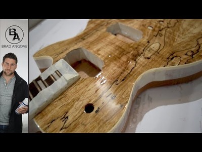 Make an Awesome Les Paul for Less Than $300 | Brushing on Gloss Urethane  (Part 4)