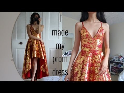 Making my prom dress