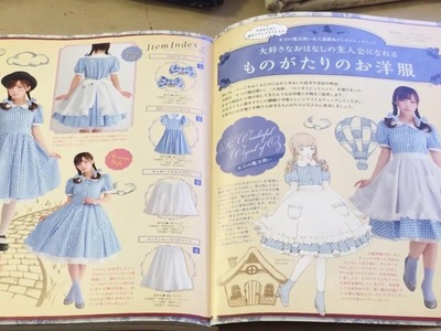 Making of a Dress (short) Lolita of Oz OP