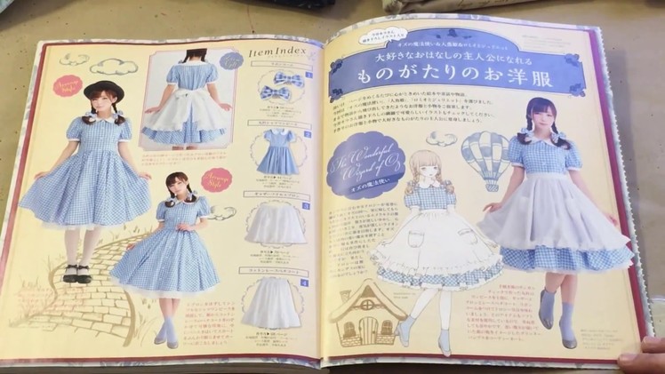 Making of a Dress (short) Lolita of Oz OP