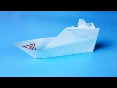 Origami Boat ????, Easy Origami Tutorial Seri