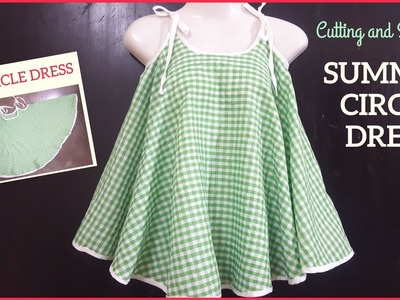 Summer Circle Dress | Cutting and Stitching in Hindi.Urdu (English Subtitle)