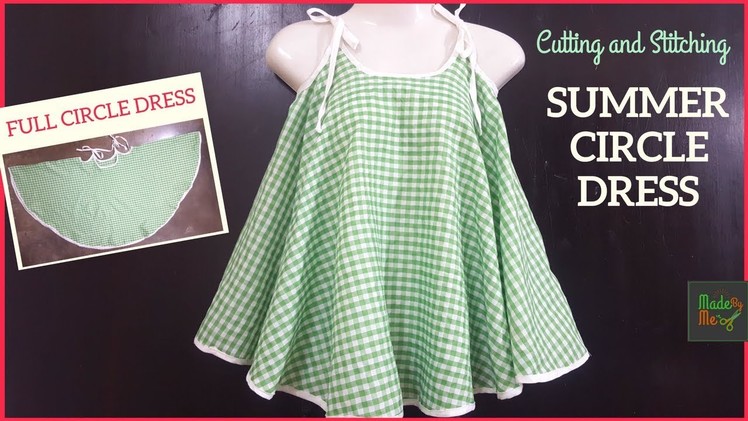 Summer Circle Dress | Cutting and Stitching in Hindi.Urdu (English Subtitle)