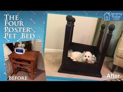 The Four Poster Pet Bed