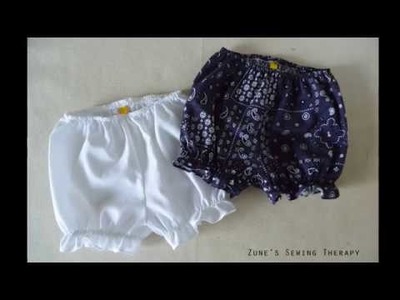 Toddler Bloomers with FREE PDF pattern!