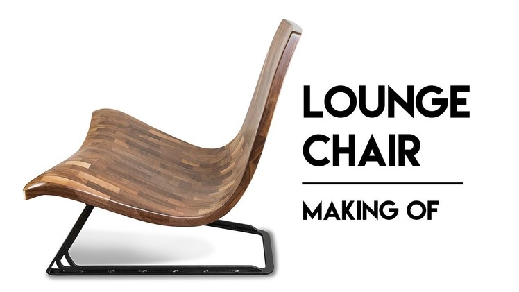 Walnut Design Lounge Chair Making Of