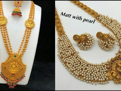 1 gram gold jewelry offer sales with price. latest jewelry short.long haram