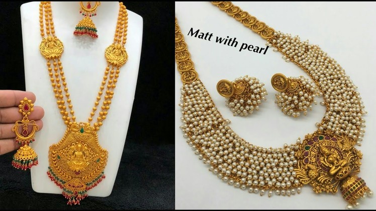 1 gram gold jewelry offer sales with price. latest jewelry short.long haram