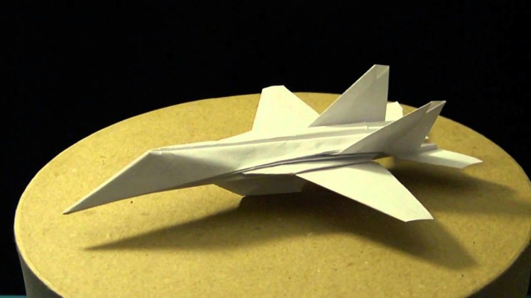 Advanced Origami F-18 Hornet by: Ken Hmoob