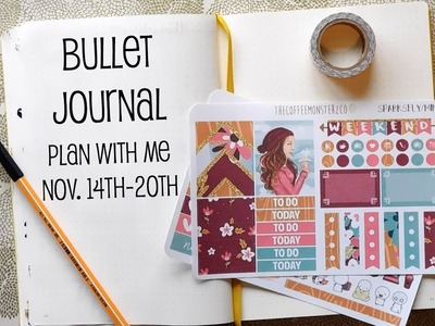 Bullet Journal PWM Nov. 14th-20th feat. The Coffee Monsterz Co.
