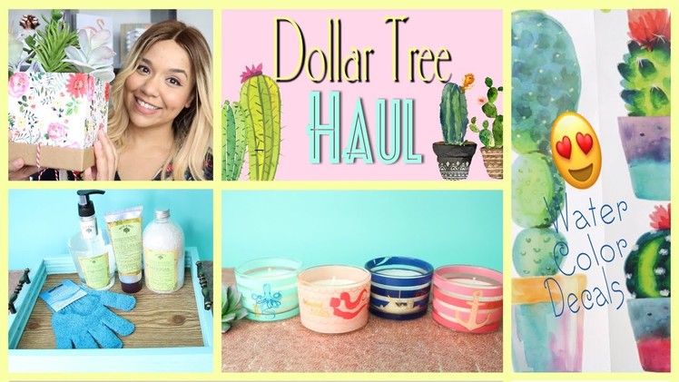 Dollar Tree HAUL May 2018 SPRING Items and gift ideas!