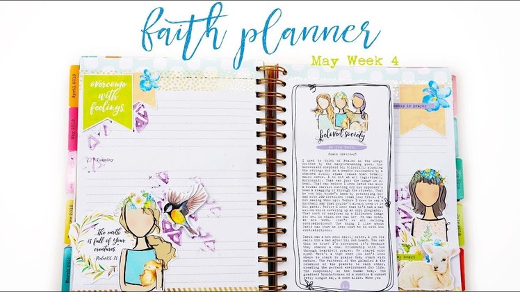 Faith Planner | May Week 4 | Beloved Society Printable